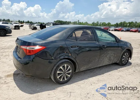 2014 Toyota Corolla L z USA, uszkodzony, nr VIN 2T1BURHE1EC159446